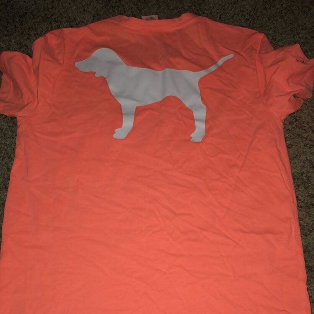 Vs pink campus tee